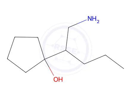 Chemical structure of 1-(1-Aminopentan-2-yl)cyclopentan-1-ol