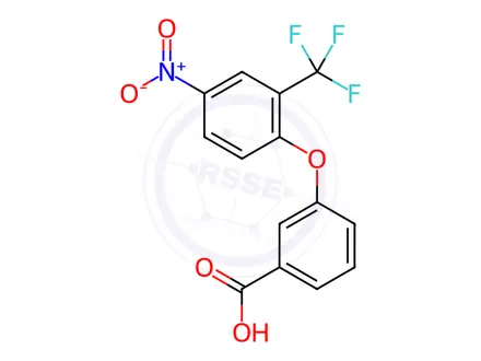 Chemical structure of Acifluorfen Impurity 73
