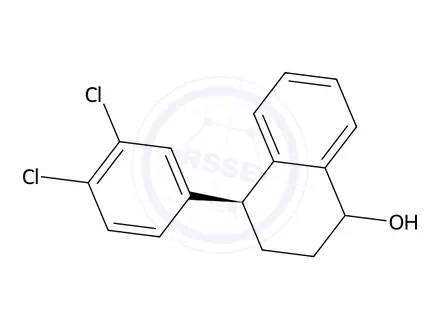 Chemical structure of Sertraline Hydrochloride Impurity 28 (Mixture of Diastereomers)
