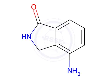 Chemical structure of 4-Amino-1-isoindolinone