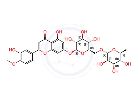 Chemical structure of Diosmin
