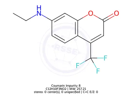 Chemical structure of Coumarin Impurity 29