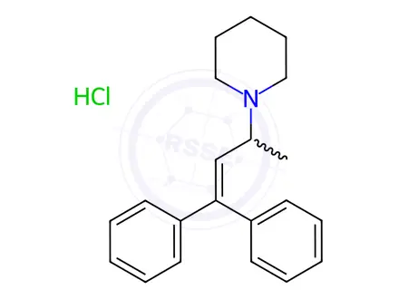 Chemical structure of Diphenidol Impurity 4 HCl