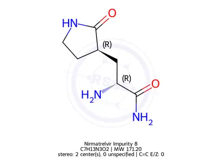 Chemical structure of Nirmatrelvir Impurity 208