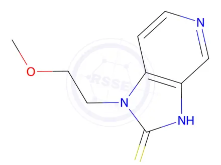 Chemical structure of 1-(2-Methoxyethyl)-1h-imidazo[4,5-c]pyridine-2-thiol