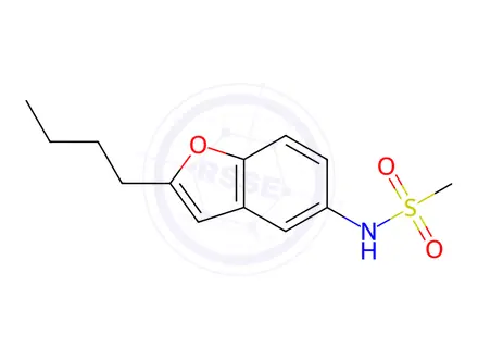 Chemical structure of Dronedarone Impurity 6