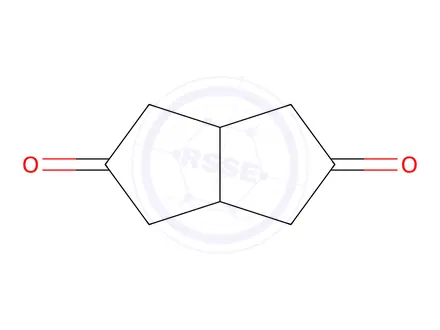 Chemical structure of cis-Tetrahydro-2,5(1H,3H)-pentalenedione