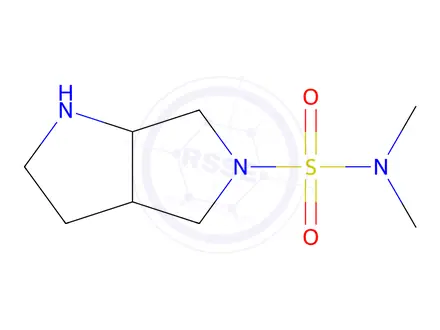 Chemical structure of N,N-Dimethyl-octahydropyrrolo[3,4-b]pyrrole-5-sulfonamide