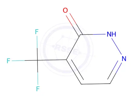 Chemical structure of 4-(trifluoromethyl)pyridazin-3(2h)-one