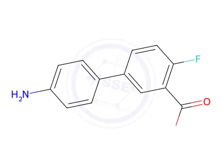 Chemical structure of 5-(4-Aminophenyl)-2-fluorobenzoic acid
