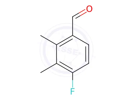 Chemical structure of 4-Fluoro-2,3-dimethylbenzaldehyde