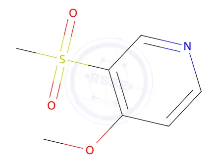 Chemical structure of 3-Mesyl-4-methoxypyridine