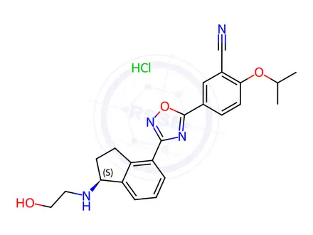 Chemical structure of Ozanimod Hydrochloride