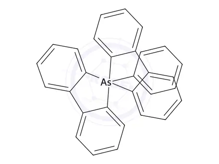 Chemical structure of 5-Phenyl-5,5'-spirobi[5H-dibenzarsole]