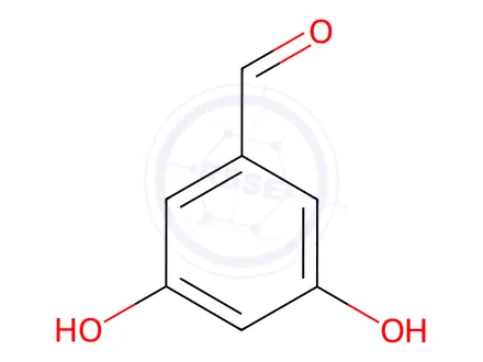 Chemical structure of 3,5-Dihydroxybenzaldehyde