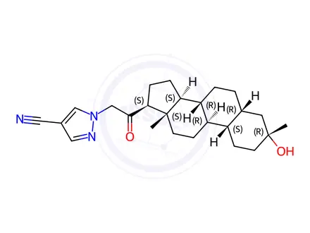 Chemical structure of Zuranolone