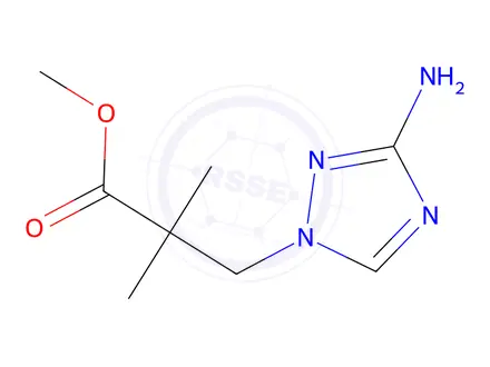 Chemical structure of Methyl 3-(3-amino-1h-1,2,4-triazol-1-yl)-2,2-dimethylpropanoate