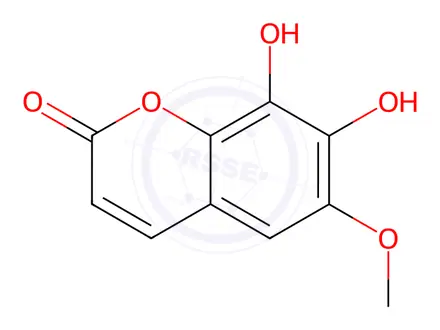 Chemical structure of Fraxetin