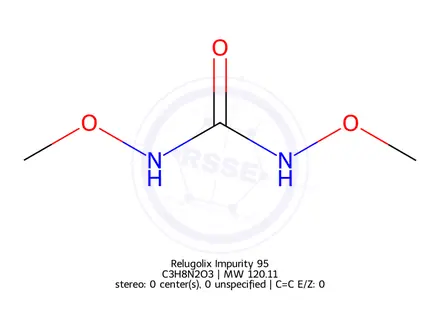 Chemical structure of Relugolix Impurity 306