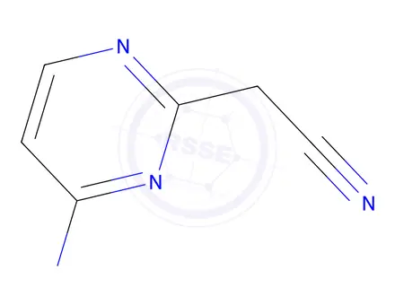Chemical structure of 4-Amino-2-pyrimidineacetonitrile