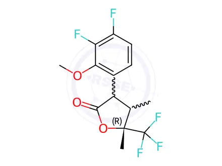 Chemical structure of Suzetrigine Impurity 1
