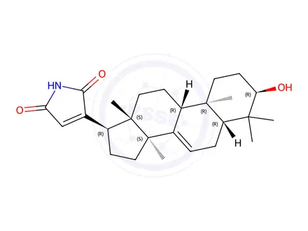 Chemical structure of Dysolenticin J