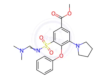 Chemical structure of Piretanide EP Impurity B