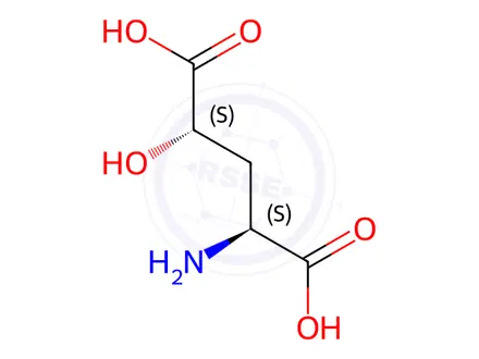Chemical structure of (2S,4S)-4-Hydroxy-L-glutamic Acid