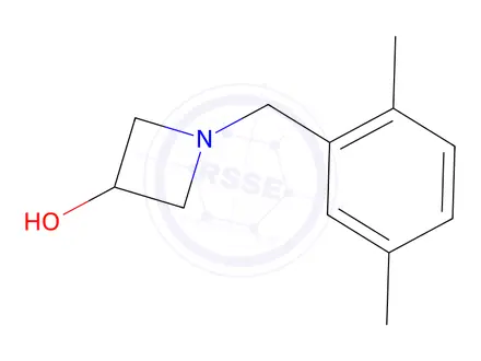 Chemical structure of 1-[(2,5-dimethylphenyl)methyl]azetidin-3-ol