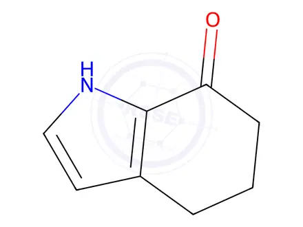 Chemical structure of 5,6-Dihydro-1H-indol-7(4H)-one