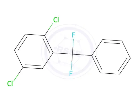 Chemical structure of 1,4-Dichloro-2-(difluorophenylmethyl)benzene