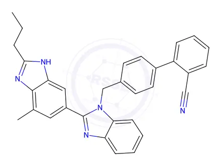 Chemical structure of Telmisartan Impurity 102