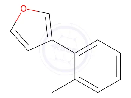 Chemical structure of 3-(o-Tolyl)furan