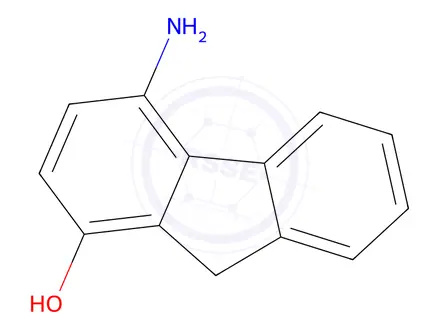 Chemical structure of 4-Amino-9H-fluoren-1-ol
