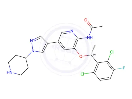 Chemical structure of Crizotinib Impurity 58