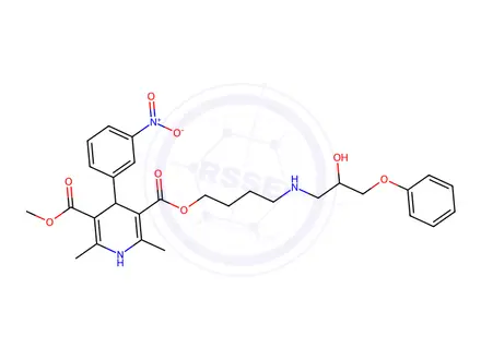 Chemical structure of YM 430