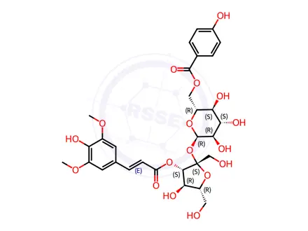 Chemical structure of Tenuifoliside B