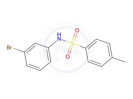 Chemical structure of N-(3-Bromophenyl)-4-methylbenzenesulfonamide