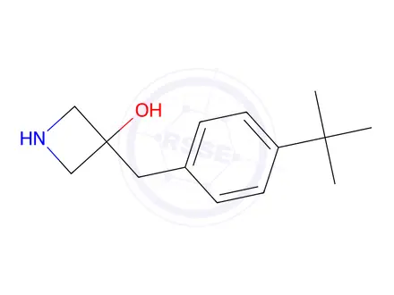 Chemical structure of 3-(4-(Tert-butyl)benzyl)azetidin-3-ol