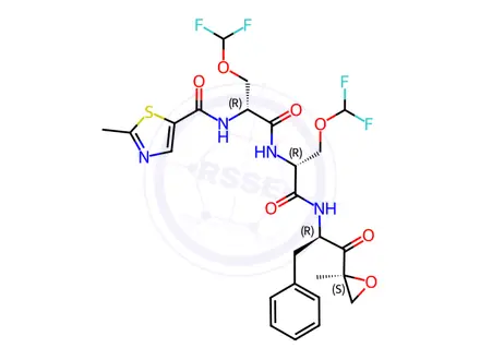 Chemical structure of Oprozomib Impurity 19