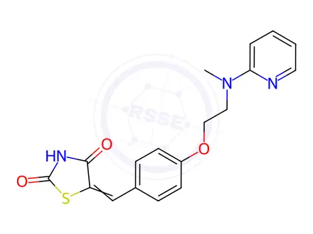 Chemical structure of Rosiglitazone Impurity 15