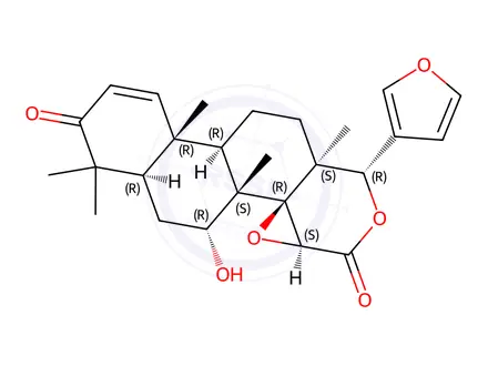 Chemical structure of 7-Deacetilgedunin