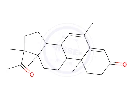 Chemical structure of Medrogestone