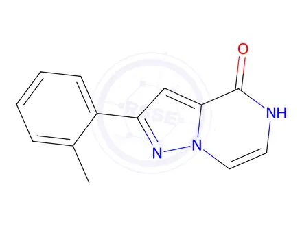 Chemical structure of 2-(2-Methylphenyl)-4H,5H-pyrazolo[1,5-a]pyrazin-4-one