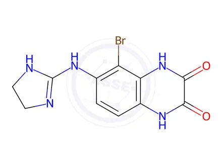 Chemical structure of Brimonidine-2,3-dione