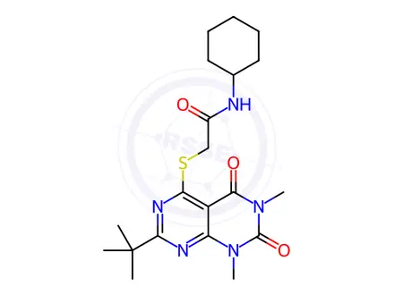 Chemical structure of WAY-326095