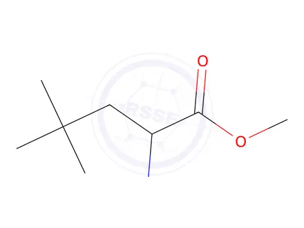 Chemical structure of Methyl 4,4-dimethyl-2-(methylamino)pentanoate