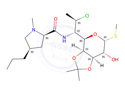 Chemical structure of Clindamycin Impurity 144