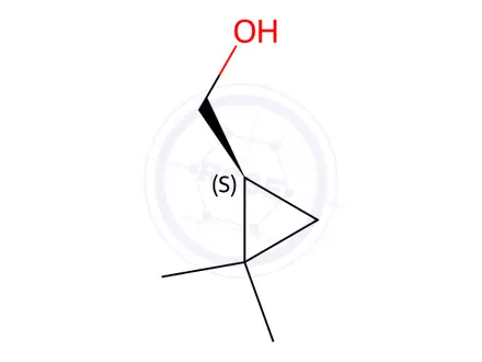 Chemical structure of [(1S)-2,2-dimethylcyclopropyl]methanol