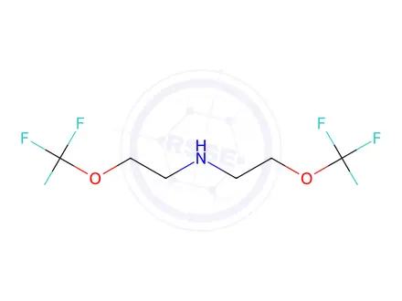 Chemical structure of Bis-(2-trifluoromethoxy-ethyl)-amine